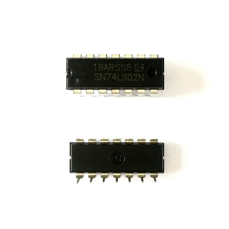 New 30Pcs for 74LS02 74LS02N SN74LS02N HD74LS02P DM74LS02N DIP-14 Quad 2-Input NOR Gates IC Chip SN74LS02