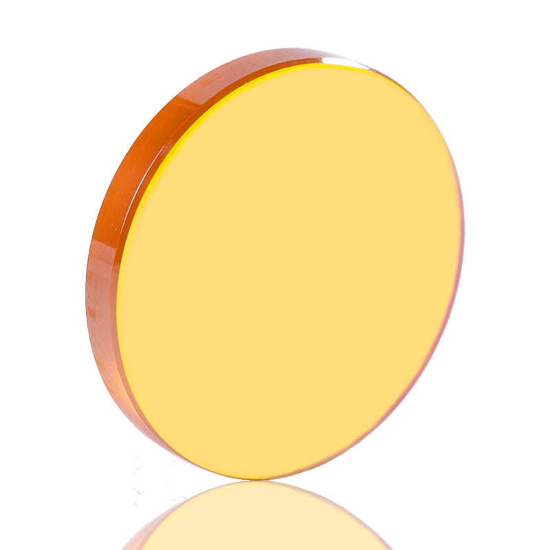 12mm CO2 Laser Lens, 2" Focal Length, Orange, ZnSe Crystal, Automatic, Laser Lens Dia:12mm FL:50.8mm/2"