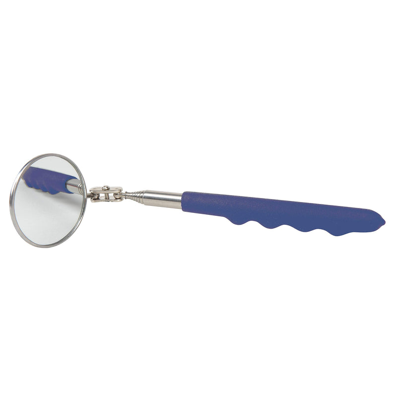 WORKPRO W113006 Telescoping Inspection Mirror, 2-In. Diameter, Extends 28-In. (Single Pack)