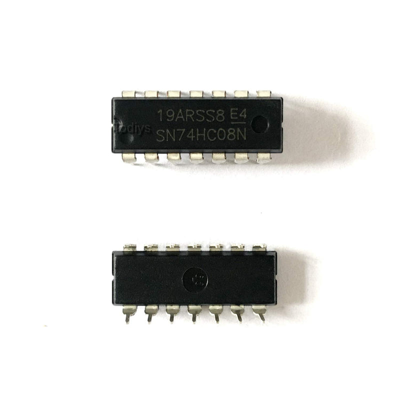 New 30Pcs for 74HC08 74HC08N SN74HC08N HD74HC08P DM74HC08N MC74HC08AN DIP-14 Ouad 2-Input Positive-and Gates IC SN74HC08