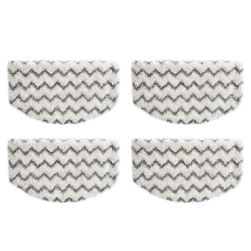 4 Pack 1940 Steam Mop Pads for Bissell PowerFresh Steam Mop 1806 1544 1440 2075A 2685A Series, Model 19402 19404 19408 1940a 1940q 1940t B0006 B0017 Replacement Parts, Microfiber Washable, Reusable 1
