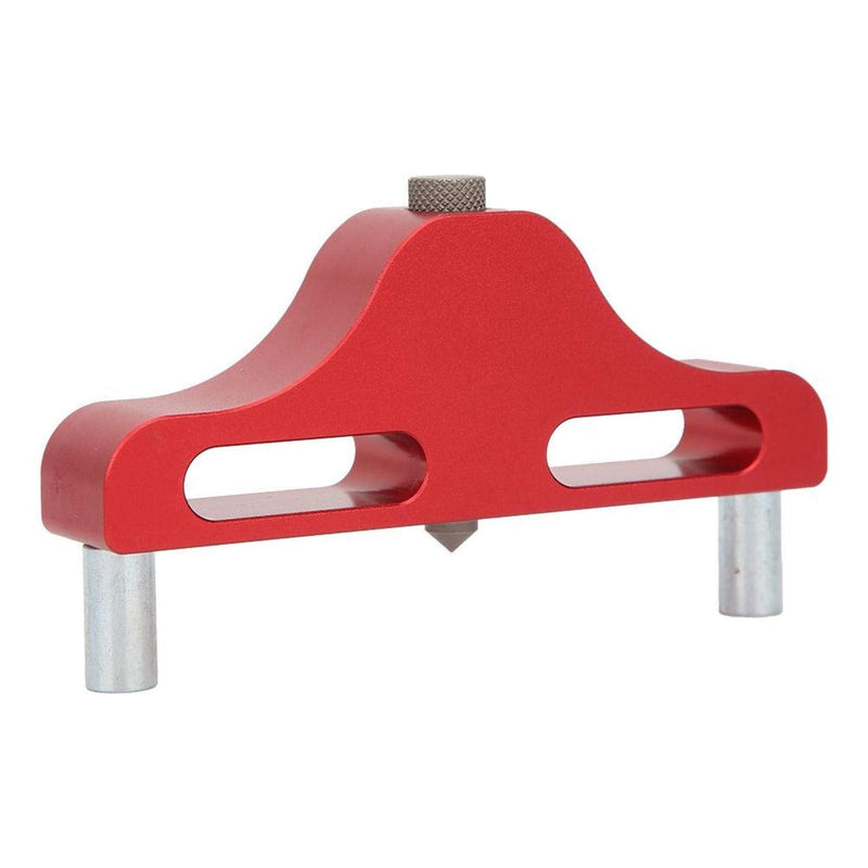 Center Line Scriber Marking Center Finder Blue Red Wood Scribe Marking Gauge Fits for Woodworking(red)