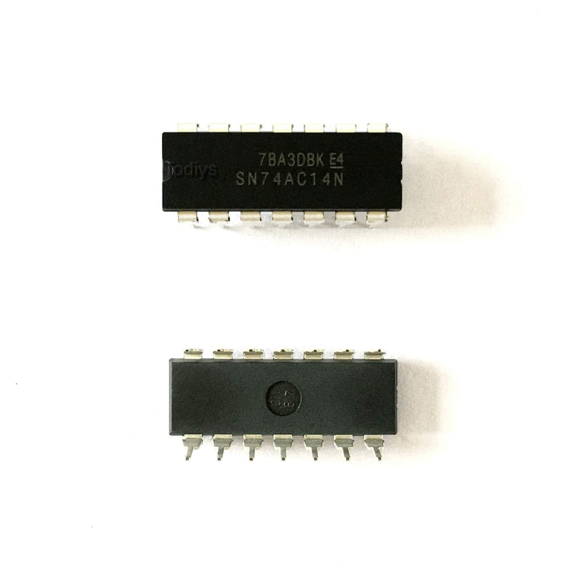 New 5Pcs for 74AC14 74AC14N SN74AC14N CD74AC14E DIP-14 Hex Schmitt Trigger Inverter IC Chip SN74AC14
