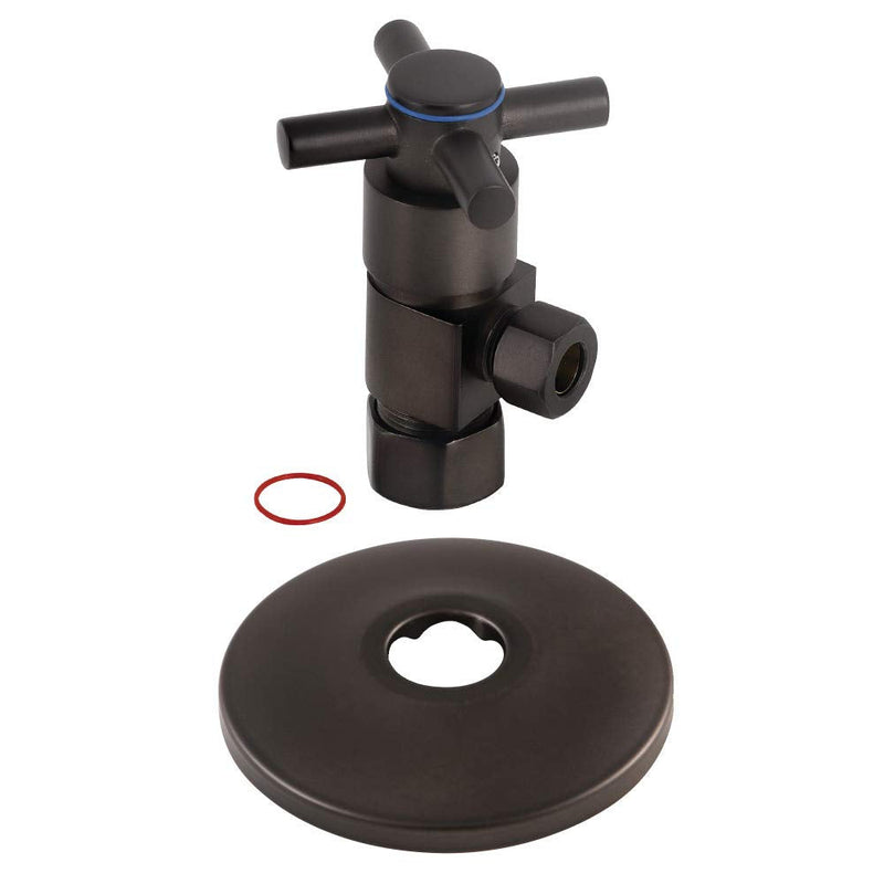 Kingston CD53305DXK Hardisc Cartridge Angle Stop, Oil Rubbed Bronze