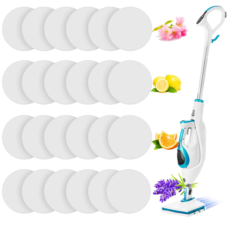 Maitys 24 Pieces Replacement Steam Mop Scent Disc Practical Fragrance Scented Pads Fragrance Discs, Compatible with Powerfresh and Symphony Series, Fits Model 1940, 1806 and 1132