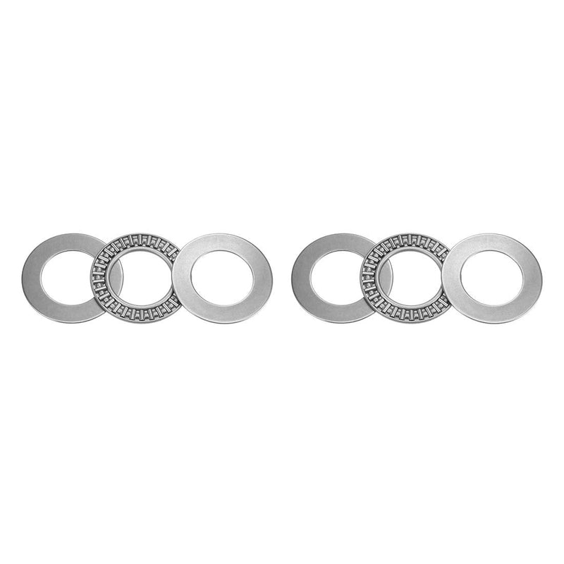 uxcell AXK2542 Thrust Needle Roller Bearings with Washers 25mm Bore 42mm OD 2mm Width 2pcs 25mmx42mmx2mm - NewNest Australia