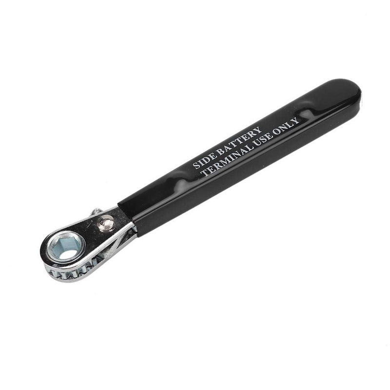 Side Terminal Wrench, 5/16" 6 Side Terminal Battery Ratchet Point End Insulated Handle Wrench Auto Repair Wrench Tool