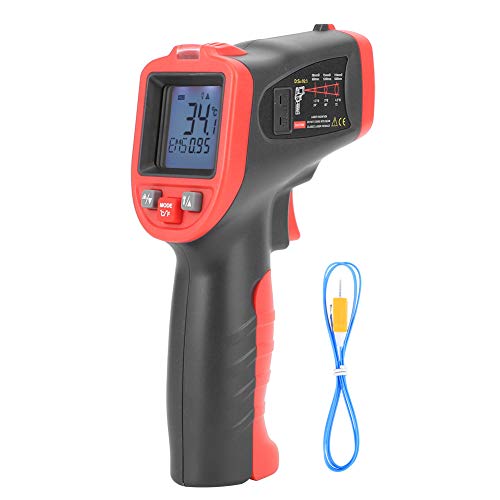 Handheld Digital Thermometer LCD -50 ℃ ~ 1050 ℃ Industrial Grade | Portable Temperature Meter with Backlit Display for HVAC Automotive Food Processing
