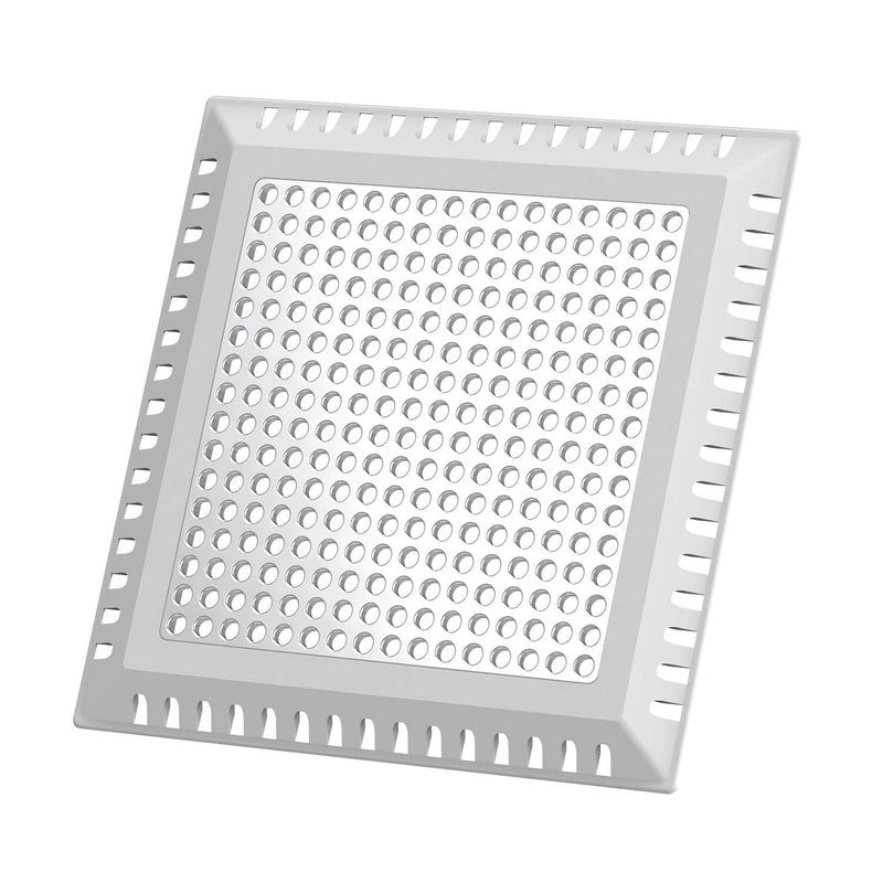 Hair Catcher/Drain Strainer/Shower Drain Cover for Bathroom Floor Drain, Stainless Steel and Silicone (Patented Product) Gray 4 inch
