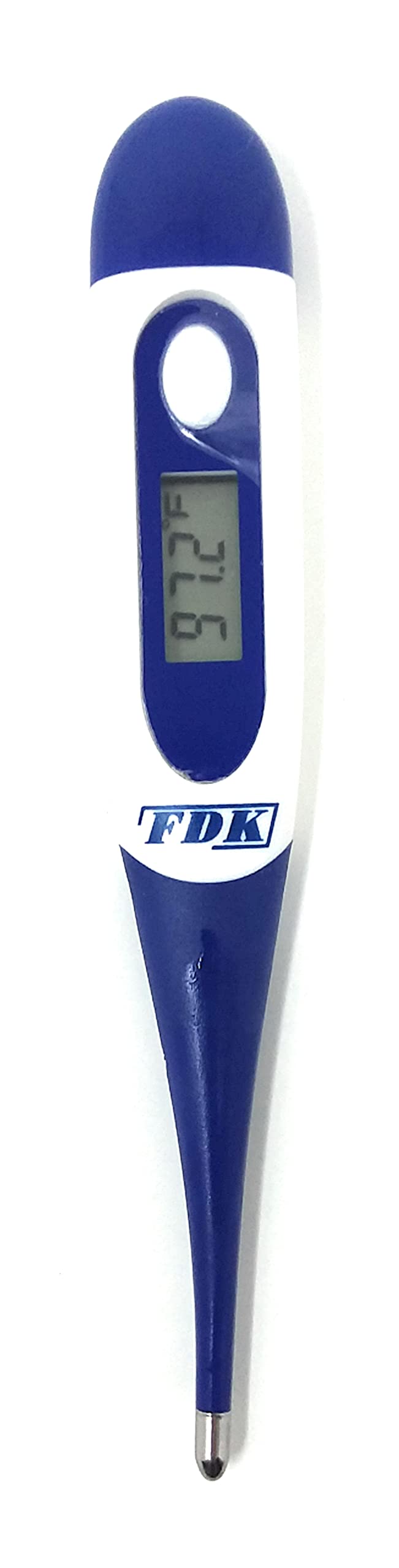 Flexible Tip Digital Fever Alarm Thermometer Oral Rectal Underarm