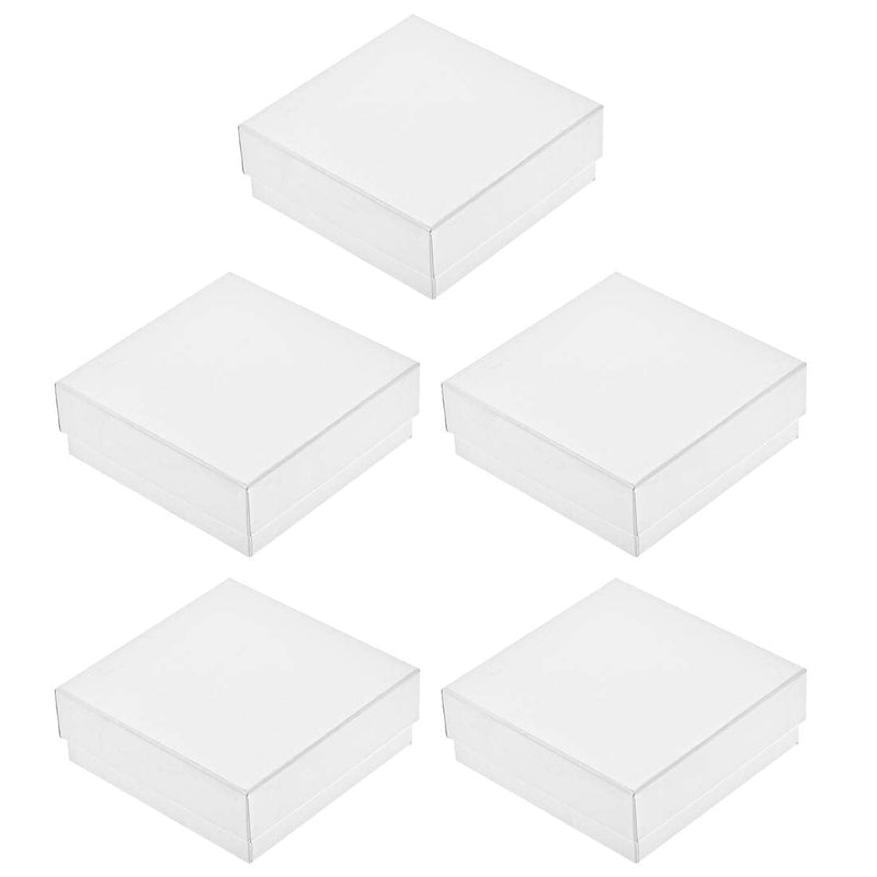 uxcell Centrifuge Tube Freezer Storage Box 100 Places Cardboard Cryogenic Holder Rack for 1.5/1.8/2ml Microcentrifuge Tubes, Vials, Samples 5Pcs 5