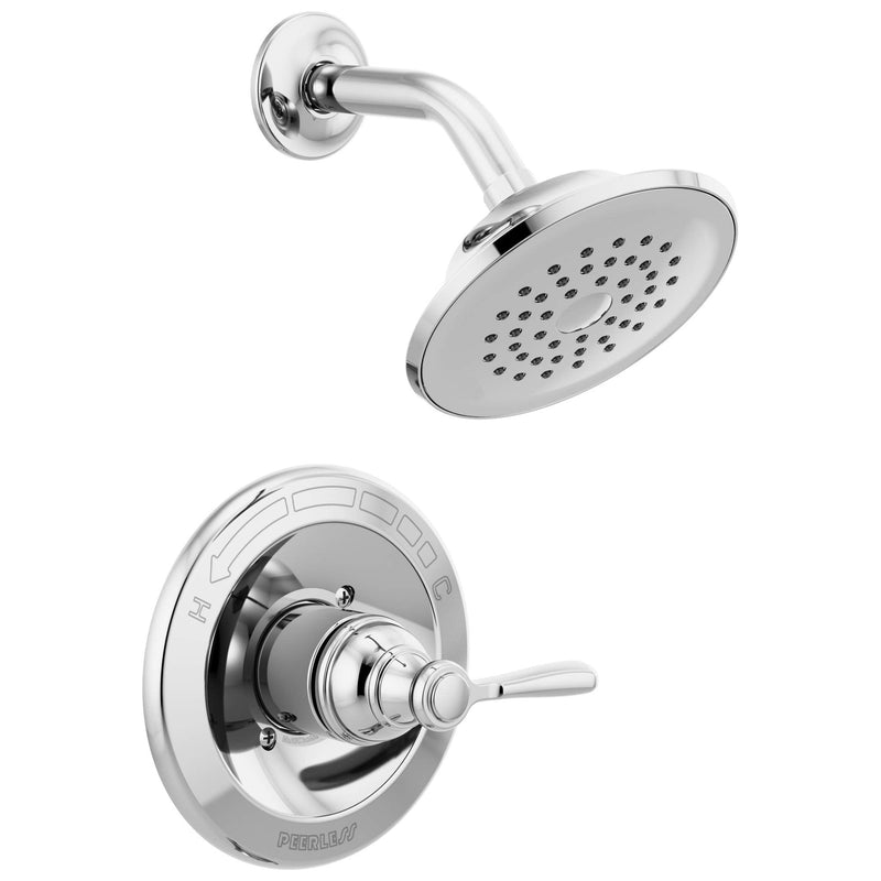 Peerless PTT14265 Elmhurst Trim kit Shower Only, Without Tub Spout, Chrome With Shower Head