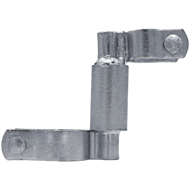 Chain Link Gate Spring Closer for 1-7/8" OD Gate Post and 1-3/8" OD Gate Frame - Self Closing Gate Spring Closer - Gate Closer Includes Bolts 1-3/8" X 1-7/8"