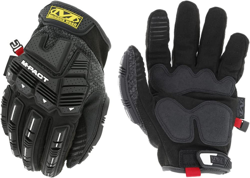 Mechanix Wear ColdWork M-Pact Winter Work Gloves - Insulated Wind & Water Resistant Heavy Duty Work Gloves - Impact Protection - Machine Washable - X-Large - Black & Grey