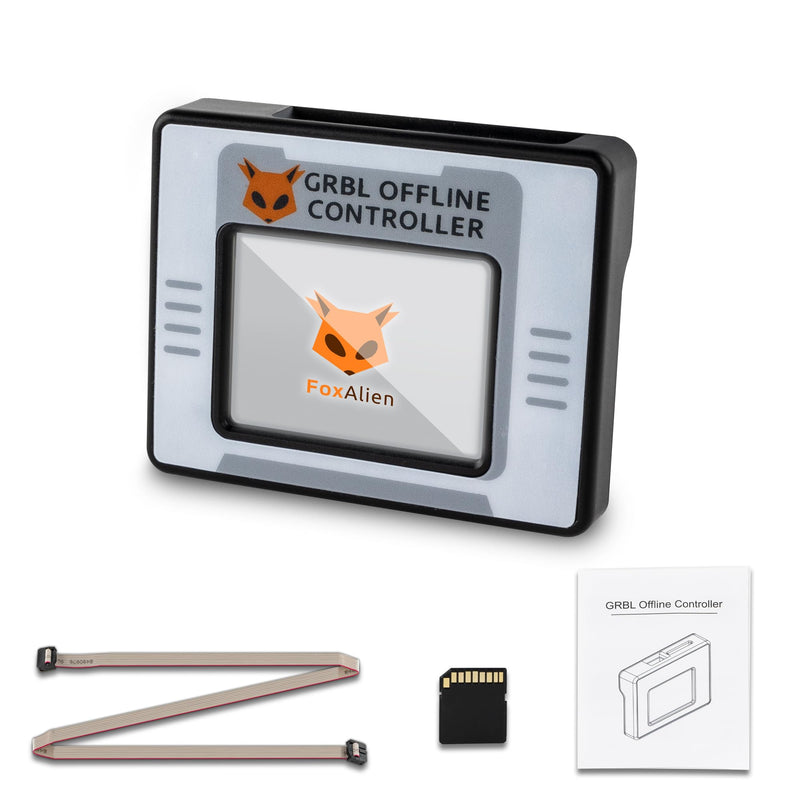 FoxAlien CNC Offline Controller, Offline Control Module with Touchscreen LCD GRBL Control for FoxAlien Masuter 3, Masuter Pro, WM-3020, 3018-SE CNC Router Engraving Machine