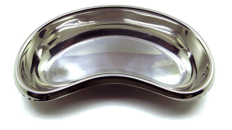Bosky Stainless Steel Small Kidney Tray 6" inch Basin Emesis Bowl Surgical 12 oz Utility Reusable Dish 1