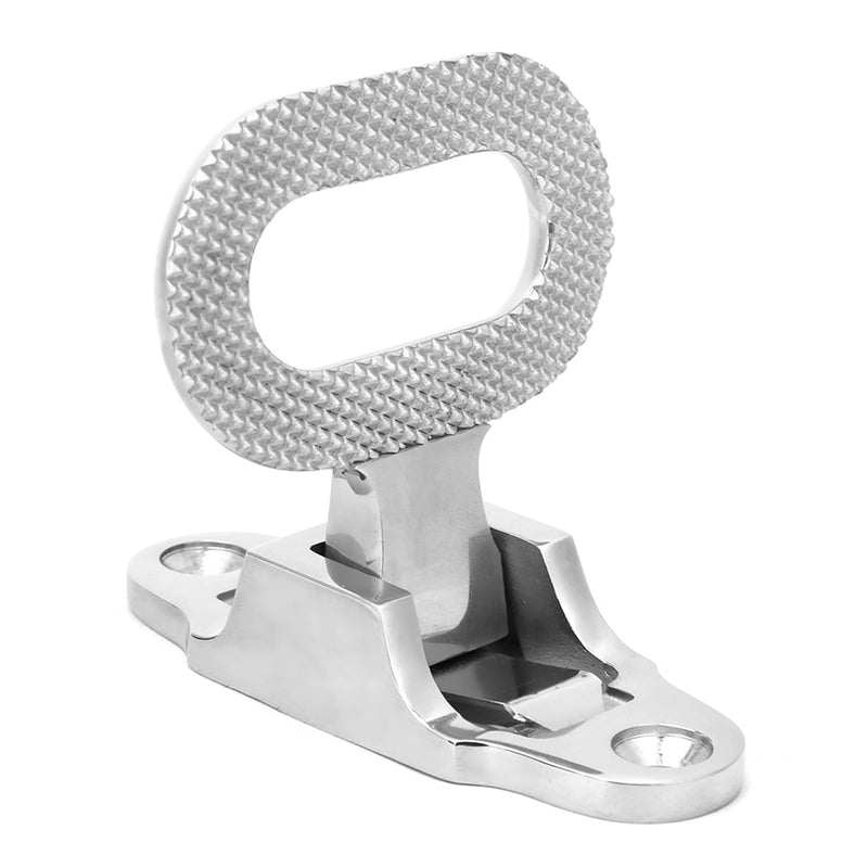 Boat Transom Step,Hardware Transom Step,Stainless Steel Folding Boat Transom Step,Suitable for Ships, Yachts,car, 108 x 81mm