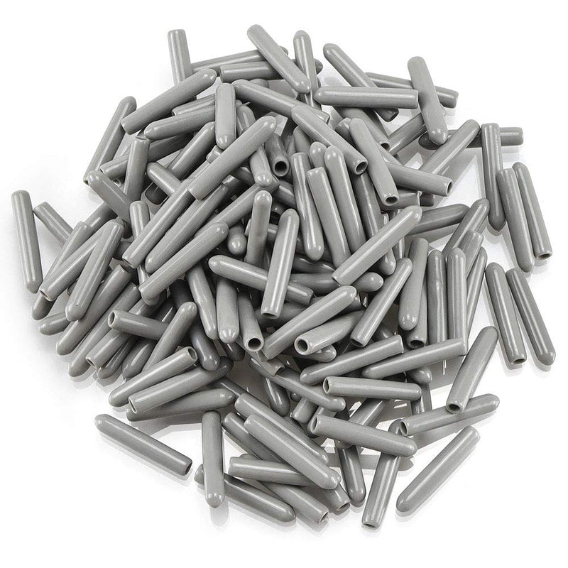 Cenipar Dishwasher Rack Tine Prong Repair End Cover Caps (100pcs) Anti Slip 1 inch Round Tips Grey