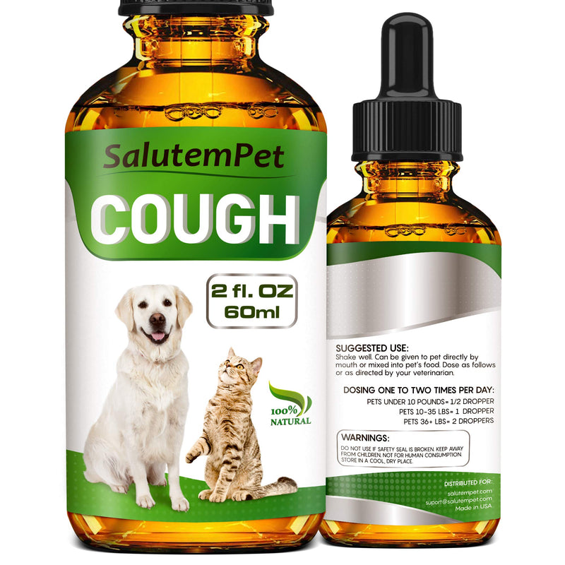 Dog Cough - Kennel Cough - Dog Allergy Relief - Supplements for Dogs & Cats Health - Allergy Relief Immune Supplement for Dogs - for Dry, Wet & Barkly Pet Cough - PawsPlanet Australia