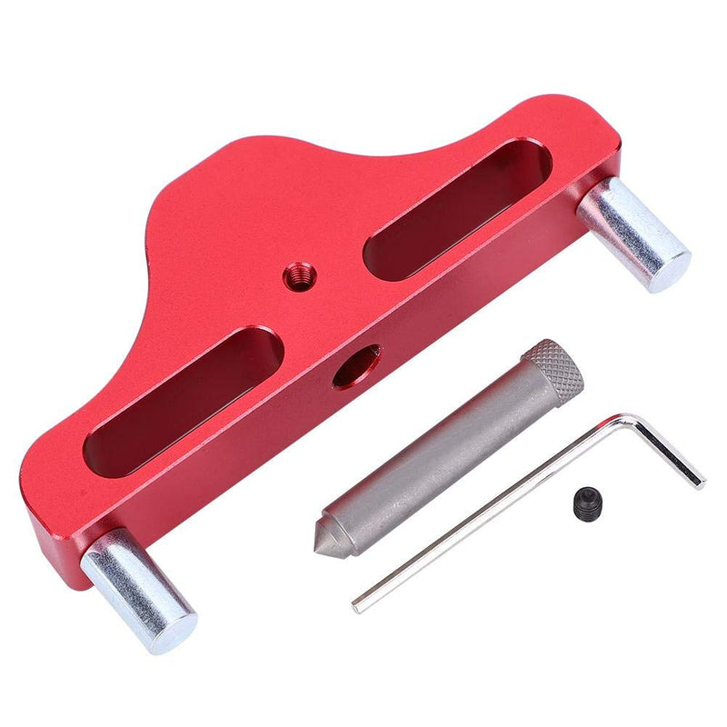 Walfront Woodworking Center Finder Tool Exact Center and Offset Lines Scriber for Drilling Carpentry Construction Marking