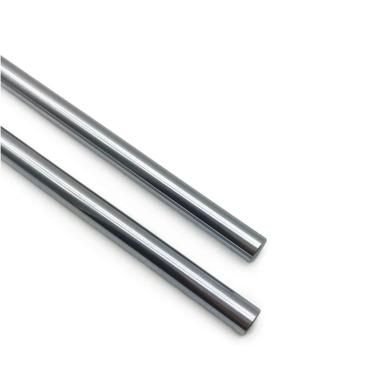 Linear Motion Rods 2PCS 8mmx 400mm (0.315 x 15.748 inches) Case Hardened Chrome Plated Linear Motion Rod Shaft Guide for 3D Printer, DIY, CNC - Metric h8 Tolerance 400mm length Diameter 8mm