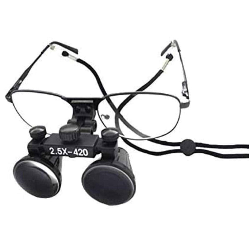 Medical Binocular Loupes Glasses Magnifier DY-104 (2.5X) 2.5X