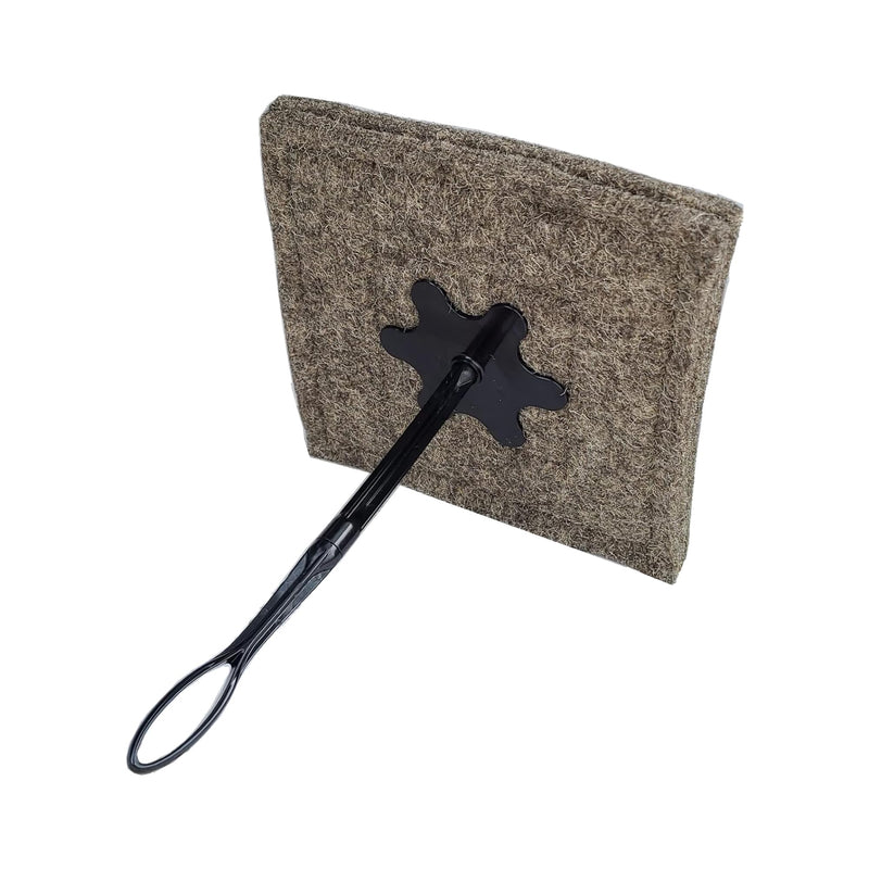 Flueblocker 12"x12" Chimney Draft Stopper - Wool Fireplace Plug