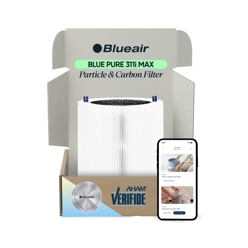 BLUEAIR Genuine Blue Pure 311i Max Air Purifier Replacement Filter 311i Max Particle & Carbon Filter