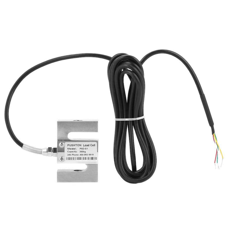 PSD-S1 Weight Sensor S-Type Load Cell Scale Module with Cable for Mixing Station & Batching Machine (300kg Capacity)