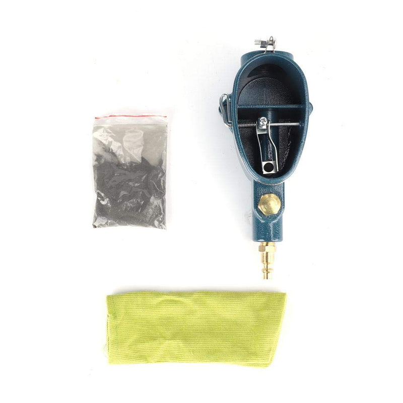 Air Spark Plug Cleaner 1pcs Pneumatic Spark Plug Cleaner Air Sand Blaster Cleaning Tool with Abrasive for Remove Carbon Buildup