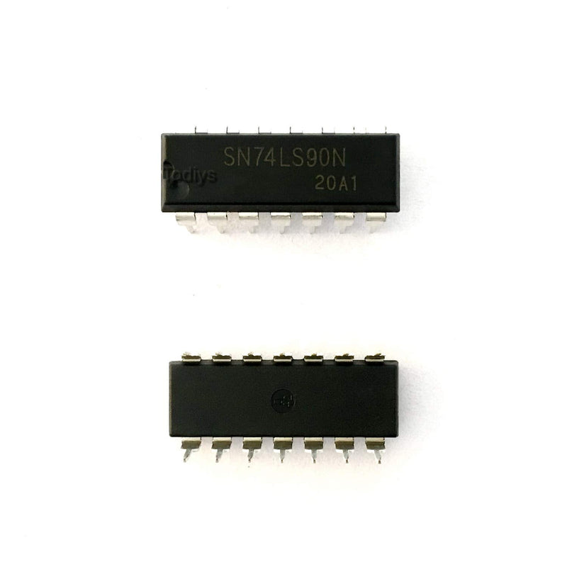 New 20Pcs for 74LS90 74LS90N SN74LS90 SN74LS90N HD74LS90P DIP-14 Decade Divide-by-12 4-BIT Binary Counter IC DM74LS90N