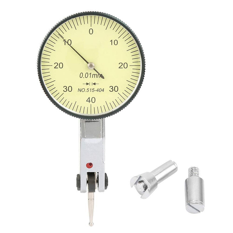 Dial Test Indicator, Lever Test Indicator Aluminum Dial Gauge Meter Tool for Precise Measurement