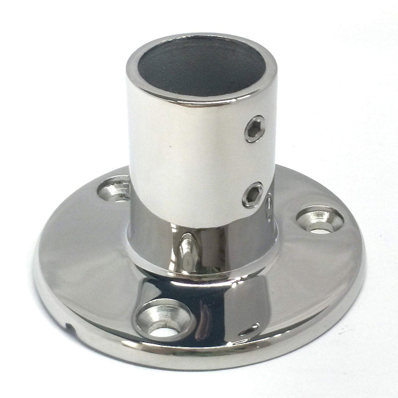 Boat Hand Rail Fitting-60/90Degree 1-1/4inch Round Base-Marine 316 Stainless Steel usd by Boats & Awning 90° FOR 1/1/4" tube
