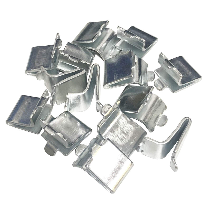 Adjustable Steel Pilaster Shelf Support Clip – 14Pieces 14