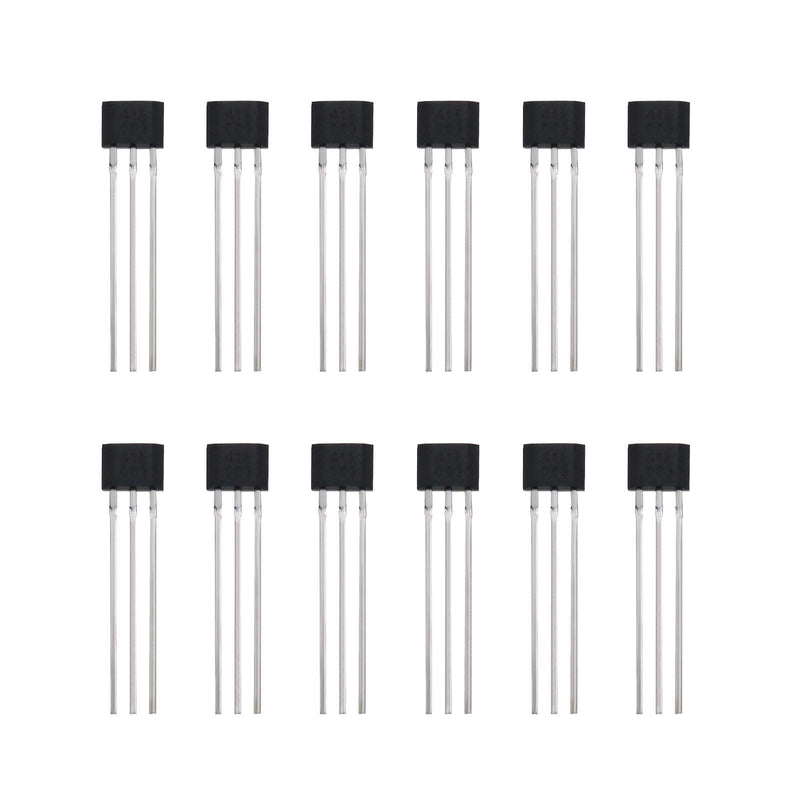 12Pcs 41F TO-92S Bipolar Hall Effect Sensor Magnetic Detector SS41F 0H41 SH41 S41 3 Pins Sensor For Electric Vehicle Motor Industrial Applications