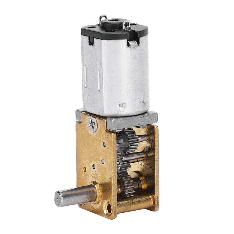DC Brush 3V Mini Gear Motor, Micro Turbo Geared Motor 1218GE‑N20 Reduction Geared Motor(DC 3V 16RPM) DC3V 16RPM