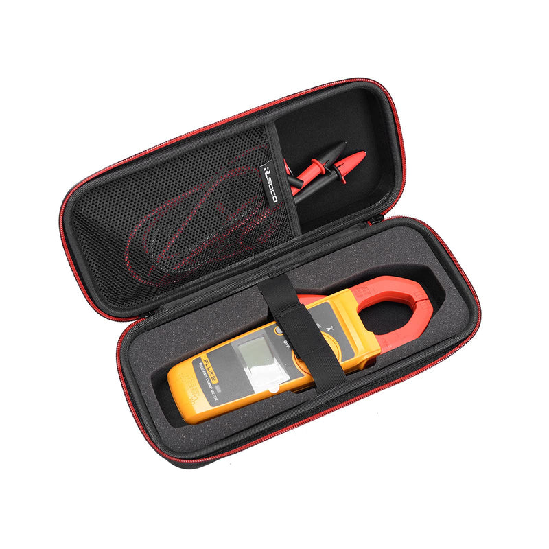 RLSOCO Carrying Case for Fluke 374/375/376FC/376/902/902 FC True-RMS Clamp Meter & Works with KAIWEETS Digital Clamp Meter HT208A/HT208D Case for 374/375/376