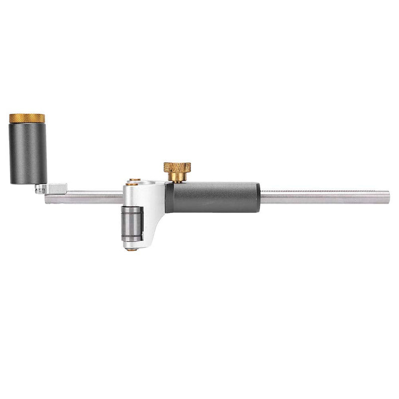 Marking Wheel Marking Draw Circle Linear Arc Scriber Tool Dual-Purpose Sliding Mark Scraper for Wood Iron Metal