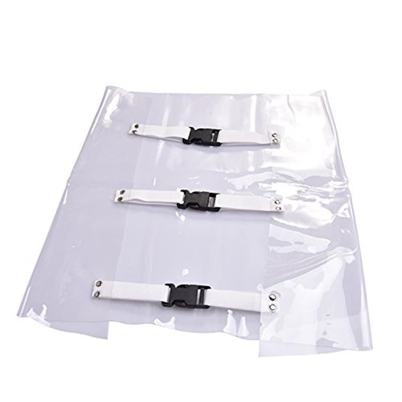 Dental Chair Foot Cover Pad, Plastic Washable Clinic Unit Protector, Transparent Dustproof Mat