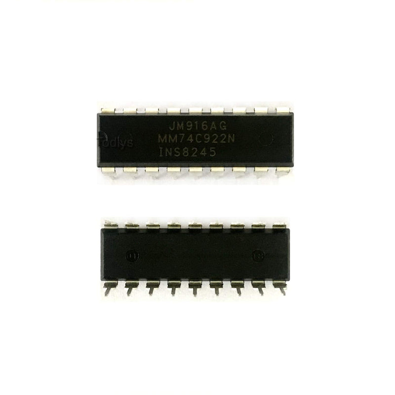 New 10Pcs for 74C922 74C922N MM74C922N DIP-18 16-Key Encoder IC Chip MM74C922