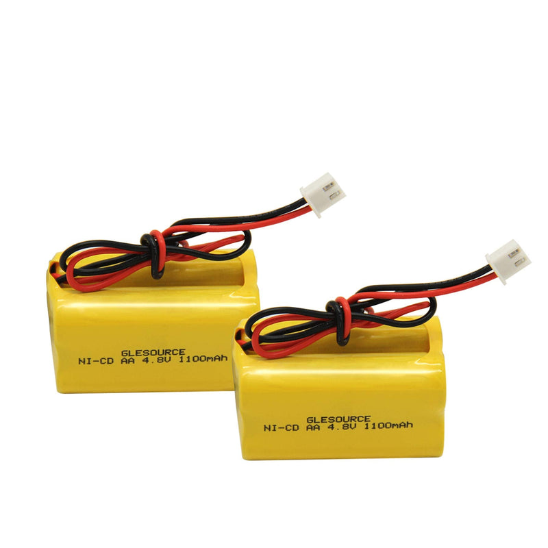 BL93NC487 BL93NC484 BAA48R Ni-Cd 4.8V 1100mAh Exit Sign Emergency Light Battery Replacement (2 Pack) 2PCS 4.8V 1100mAh battery