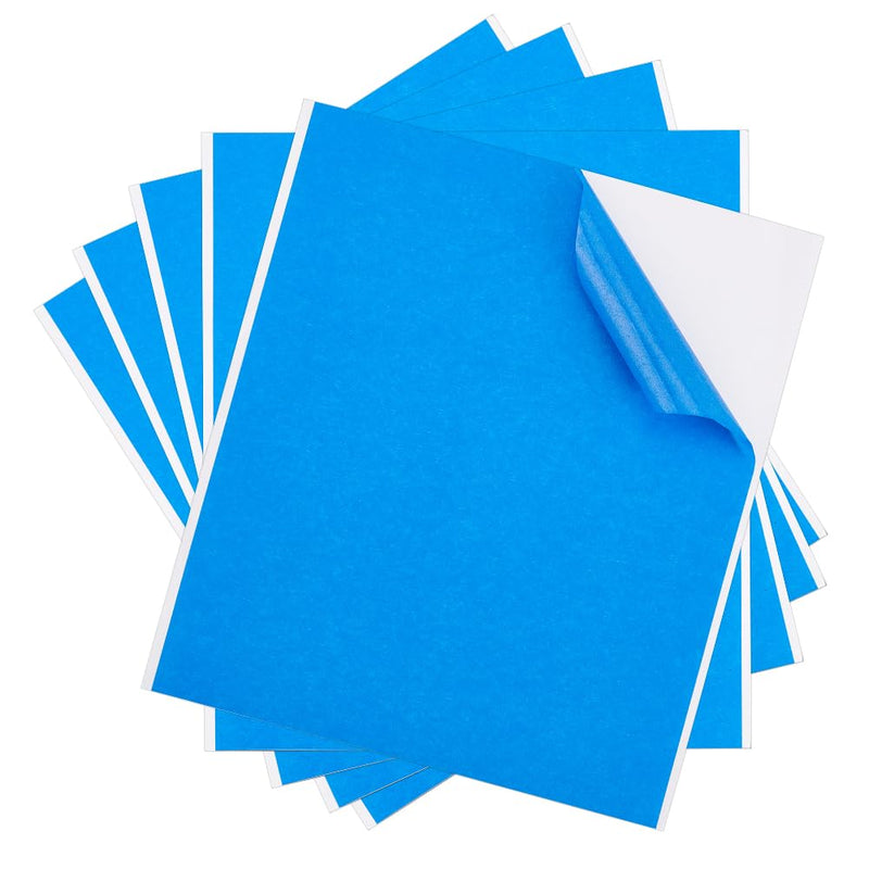 OLYCRAFT 20 Sheet Painters Tape for 3D Printers 7.9x9.8 Inch High Adhesive Tape Great for A Variety of Surfaces for Art Lab Labeling Classroom Decorations - RoyalBlue