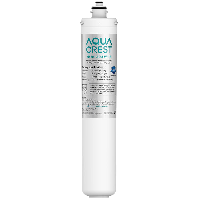 AQUA CREST H-300 Water Filter Replacement for Pentair® Everpure H-300