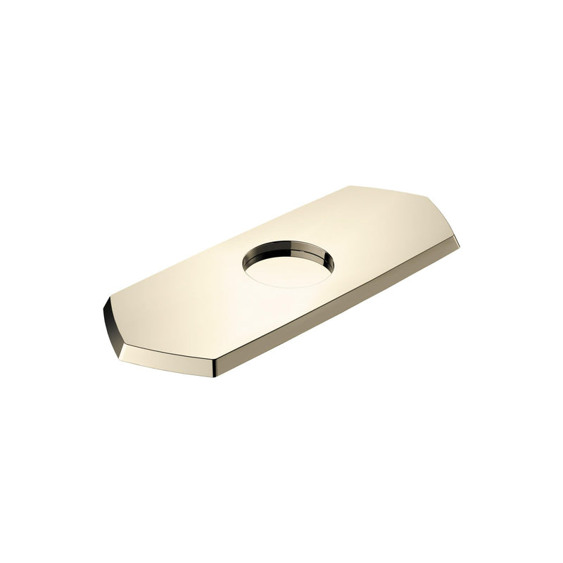 hansgrohe Locarno 7-inch Base Plate Transitional in Polished Nickel, 04819830