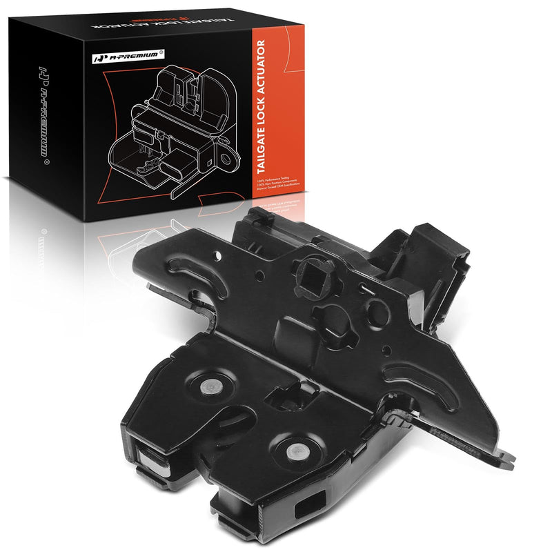 A-Premium Trunk Latch Lock Actuator Compatible with Cadillac Escalade Buick Encore Chevrolet Suburban Tahoe Trax Sonic Bolt EV GMC Yukon, Rear Tailgate Lock, 3-PIN Manual Liftgate Actuator, # 13515944