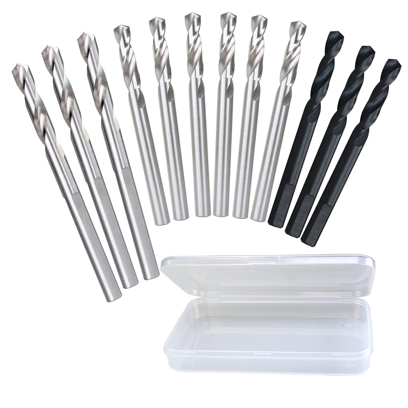 1/4 inch Pilot Drill Bit High-Speed Steel Bit HSS for Hole Saw Arbor 12pcs Use in Wood, Metal. DR-12pcs