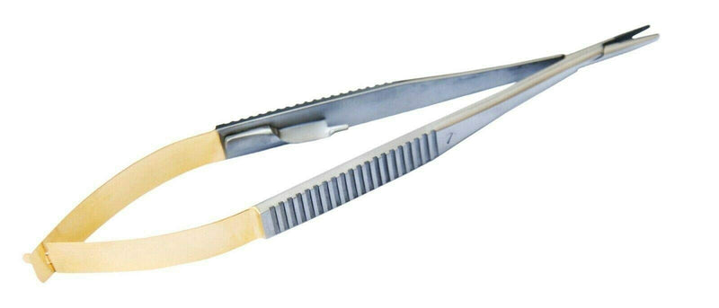 TC Castroviejo Micro Needle Holder 5.5" Straight Surgical Dental Eye