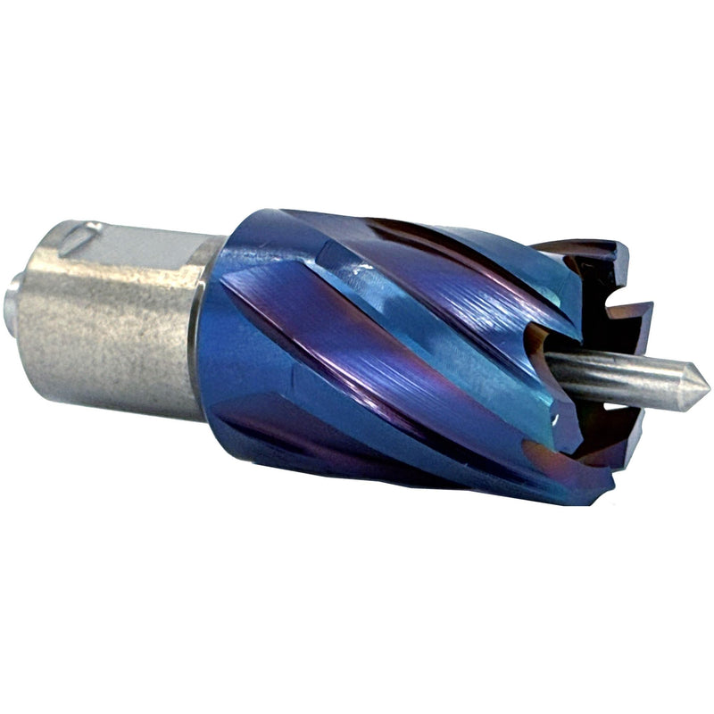 Drill America 5/8" X 1" NACO Blue (Nano-Composite) Coated Annular Cutter, ANC Series 5/8" 1" Depth of Cut