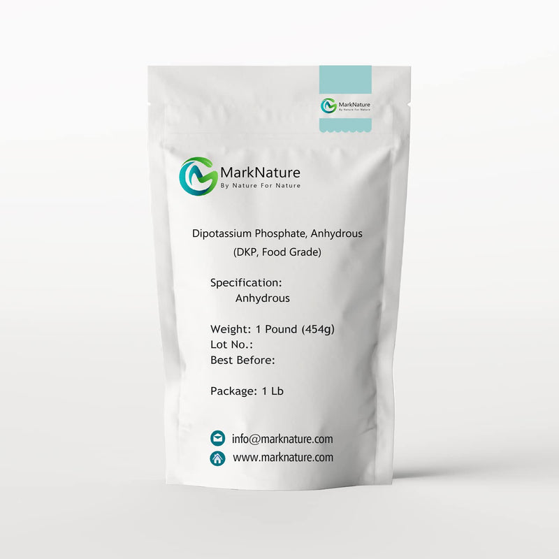 MarkNature Dipotassium Phosphate Anhydrous,DKP,Potassium Phosphate Dibasic,Food Grade (1 Pound)