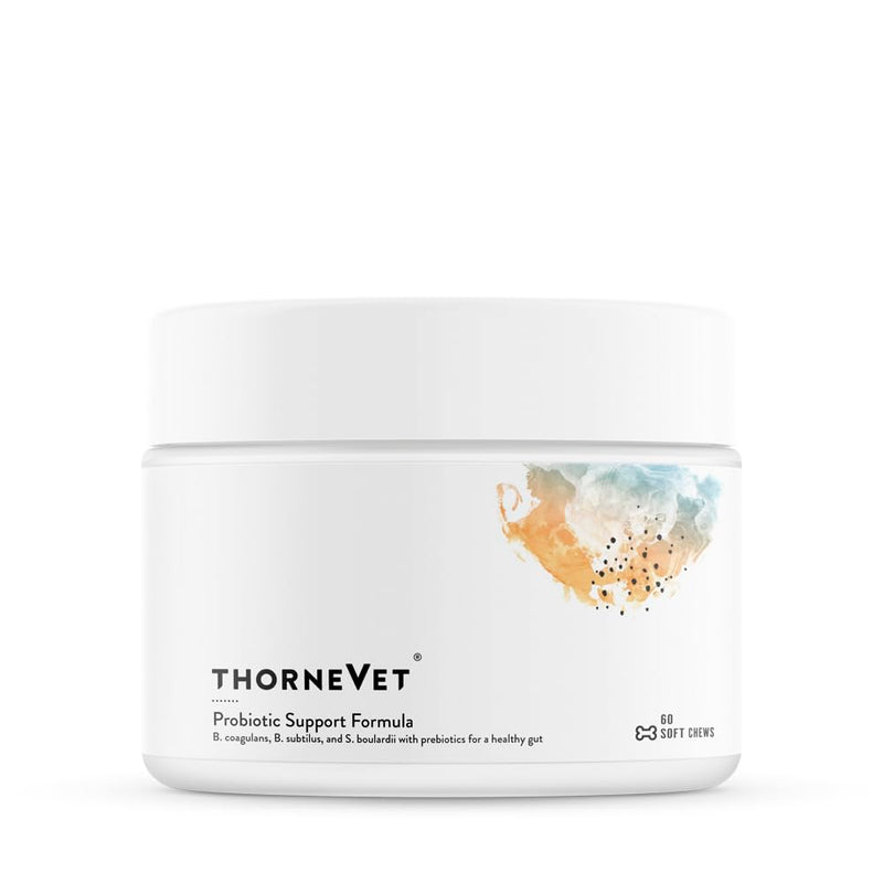 ThorneVET Probiotic Support Formula – Gastrointestinal Support for Dogs, Cats & Horses 60 Soft Chews - PawsPlanet Australia